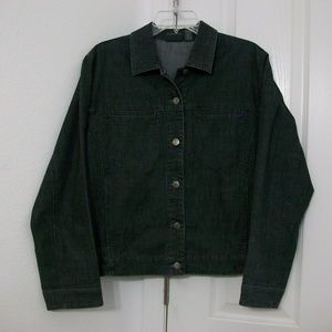 ⚡Additions by Chicos Black Denim Style Jacket